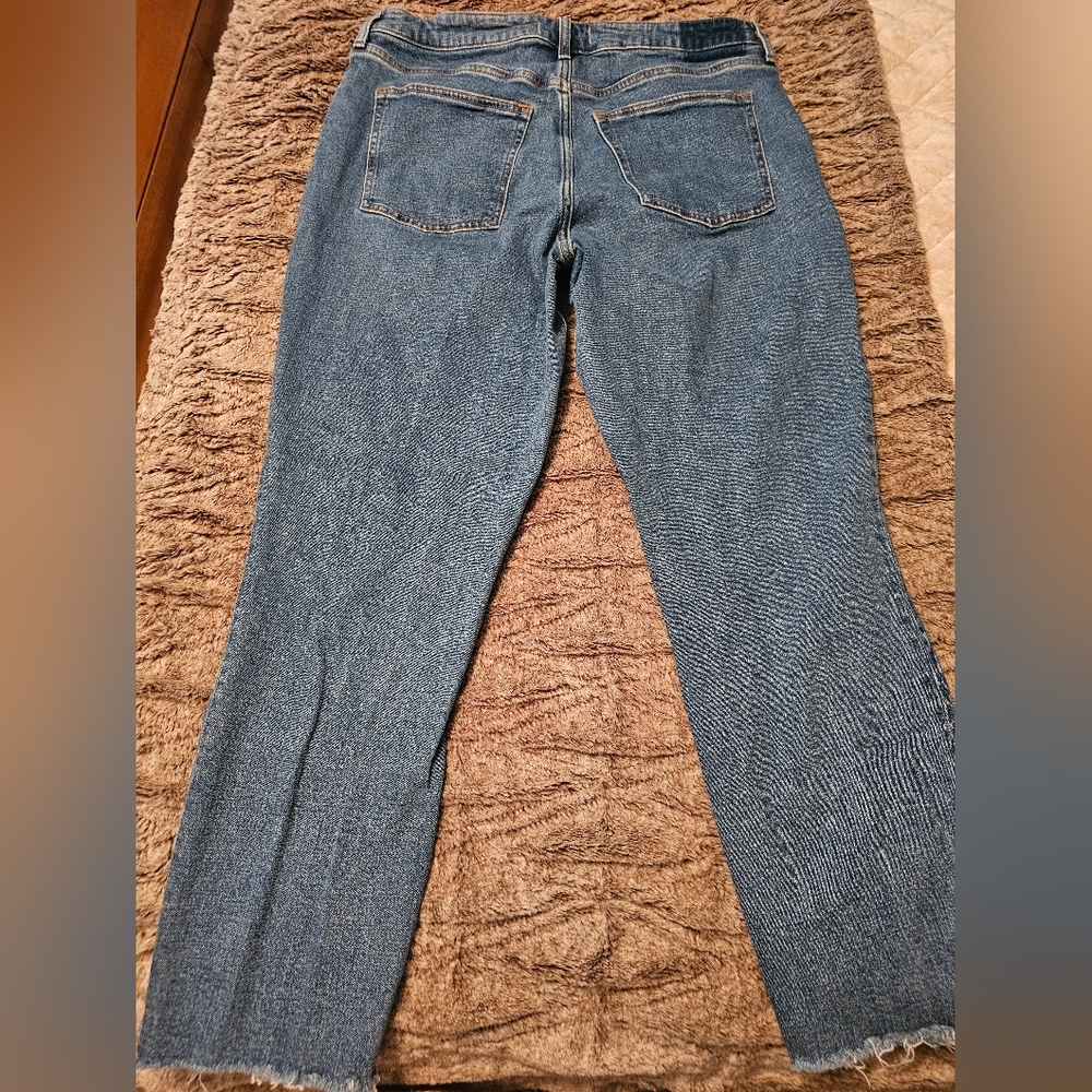 Abercrombie & Fitch Blue Skinny High Rise Jeans - Picture 3 of 3